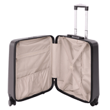 Aerolite Trolley 56x45x25 Valigia con 4 Ruote Dimensione Max per Easyjet British Airways Jet2 ABS Bagaglio A Mano Valigia Rigida Guscio Duro E Antigraffio, 5 Anni Garanzia