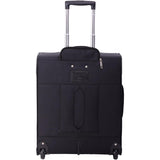 Aerolite Valigia Trolley 56x45x25 Dimensione Max per easyJet/British Airways/Jet2 Trolley Bagaglio a Mano Valigia Leggera con 2 Ruote, 56cm, 10 Anni Di Garanzia, (Nero)