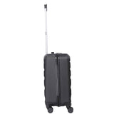 AeroLite™ 55x35x25cm Valigia Bagaglio a Mano Duro con Lucchetto TSA Integrato, Bagaglio a Mano Cabina 4 Ruote, Dimensione Max per ITA Airways, Air Europa, Air France, Alitalia, KLM & Transavia, 5 Anni Di Garanzia
