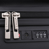 AeroLite™ 55x35x25cm Valigia Bagaglio a Mano Duro con Lucchetto TSA Integrato, Bagaglio a Mano Cabina 4 Ruote, Dimensione Max per ITA Airways, Air Europa, Air France, Alitalia, KLM & Transavia, 5 Anni Di Garanzia