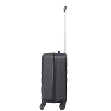 AeroLite™ 55x35x25cm Valigia Bagaglio a Mano Duro con Lucchetto TSA Integrato, Bagaglio a Mano Cabina 4 Ruote, Dimensione Max per ITA Airways, Air Europa, Air France, Alitalia, KLM & Transavia, 5 Anni Di Garanzia