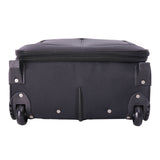 Aerolite Valigia Trolley 56x45x25 Dimensione Max per easyJet/British Airways/Jet2 Trolley Bagaglio a Mano Valigia Leggera con 2 Ruote, 56cm, 10 Anni Di Garanzia, (Nero)