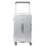 Aerolite Aluminium Zipperless PP Trunk, valigia premium, chiusura a scatto TSA, telaio in alluminio, ruote silenziose Hinomoto, bagaglio grande 97,6L