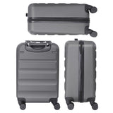 AeroLite™ 55x35x25cm Valigia Bagaglio a Mano Duro con Lucchetto TSA Integrato, Bagaglio a Mano Cabina 4 Ruote, Dimensione Max per ITA Airways, Air Europa, Air France, Alitalia, KLM & Transavia, 5 Anni Di Garanzia