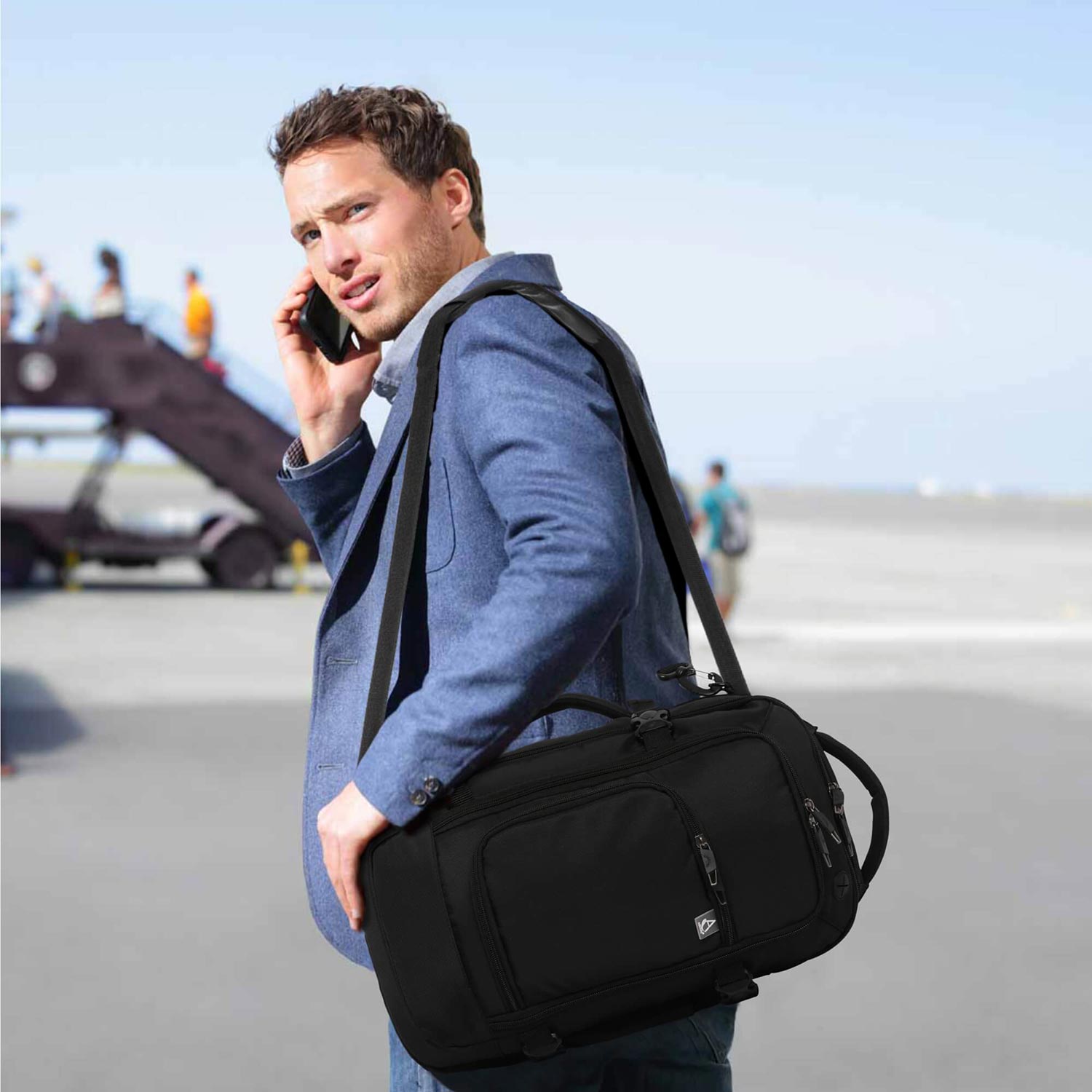 LOVEVOOK Zaino da Viaggio per Donna, Cabina Zaino da Viaggio per Bagaglio in Aereo, Impermeabile Borsa per Laptop per Escursionismo, Lavoro d'affari LOVEVOOK Zaino da Viaggio per Donna, Cabina Zaino da Viaggio per Bagaglio in Aereo, Impermeabile Borsa per Laptop per Escursionismo, Lavoro d'affari