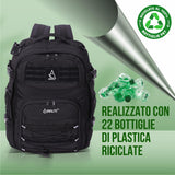 Aerolite Ryanair - Zaino tattico di dimensioni massime, ecologico, resistente alla doccia, bagaglio a mano, campeggio, escursionismo, trekking, 20 l, approvato da viaggio