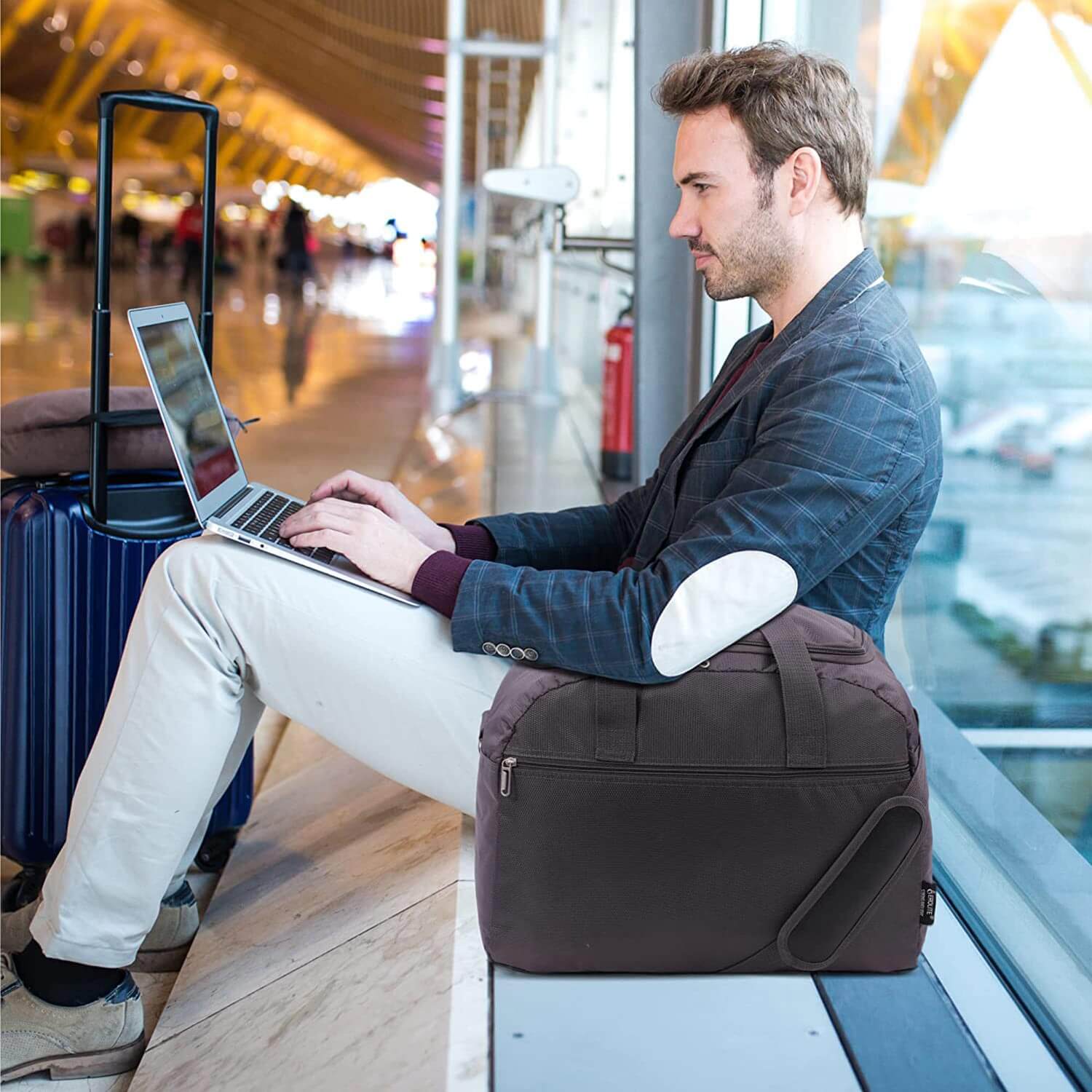 Borsa Cabina Ryanair 40x30x20 Borsa Sotto Sedile * Easyjet * Da Viaggio Dimensioni Cabina * Borsa A * * Casual * Scolastico * Per Laptop 35,56 Cm - Foto 9