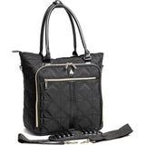 Aerolite Premium Borsa a tracolla trapuntata per laptop da donna, dimensioni massime per Easyjet 45x36x20cm