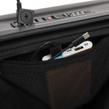 Aerolite M-Lite Premium 56x45x25cm Easyjet Plus Valigia da cabina con porta USB, blocco TSA, ruote silenziose Hinomoto, polipropilene leggero, 15 anni di garanzia