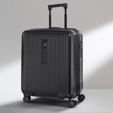 Aerolite M-Lite Premium 56x45x25cm Easyjet Plus Valigia da cabina con porta USB, blocco TSA, ruote silenziose Hinomoto, polipropilene leggero, 15 anni di garanzia