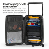 Aerolite M-Lite Trunk - Valigia premium da 77 cm e 100,4 litri di capacità per il check-in, polipropilene PP resistente, blocco TSA, 8+1 ruote silenziose Hinomoto, interni ecologici di lusso, 15 anni di garanzia, fino a 32 kg di peso.