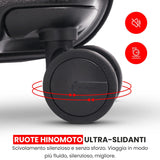 Valigia Aerolite M-Lite 29” Large Premium - Polipropilene PP resistente, enorme capacità di 118 litri, bagaglio da stiva 76x50x30 cm, chiusura TSA, porta telefono, ruote Hinomoto silenziose, 15 anni di garanzia del marchio