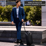 5 Cities British Airways Jet2 & easyJet Plus/Flexi, 56 x 45 x 25 cm, bagaglio a mano, 56 cm, 60 l, nero, nero, valigia