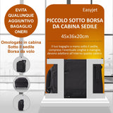 Aerolite 45x36x20cm Easyjet Dimensione massima Premium Zaino Trolley con 2 ruote Riciclato Eco-Friendly Bagaglio da cabina con maniglia estensibile, 10 anni di garanzia