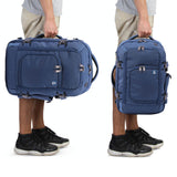 Aerolite Nuovo 2025 Ryanair 40x20x25cm Dimensione massima bagaglio a mano approvato Viaggio Carry On Holdall Borsa a tracolla leggera zaino zaino borsa da volo con cerniere YKK 5 anni di garanzia