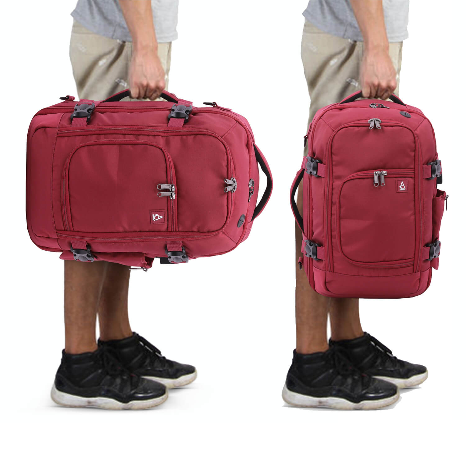 Cabin Max Metz Zaino Da Viaggio Per Zaino Ryanair 40x20x25 Bagaglio A Mano Per Zaino Ryanair - Aereo Borsa Da Viaggio - Zaini Per Easyjet Wizzair - Per Ogni Avventura - Poliestere - Foto 10