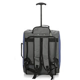Aerolite Minimax Easyjet & ITA Airways 45x36x20cm Dimensione Massima Del Bagaglio A Mano, Zaino Trolley Sottosedile 30l Con 2 Anni Di Garanzia