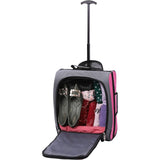 Aerolite Minimax Easyjet & ITA Airways 45x36x20cm Dimensione Massima Del Bagaglio A Mano, Zaino Trolley Sottosedile 30l Con 2 Anni Di Garanzia