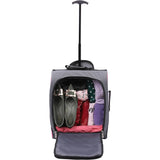 Aerolite Minimax Easyjet & ITA Airways 45x36x20cm Dimensione Massima Del Bagaglio A Mano, Zaino Trolley Sottosedile 30l Con 2 Anni Di Garanzia