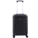 AeroLite™ 55x35x25cm Valigia Bagaglio a Mano Duro con **Lucchetto TSA Integrato**, Bagaglio a Mano Cabina 4 Ruote, Dimensione Max per ITA Airways, Air Europa, Air France, Alitalia, KLM & Transavia, 5 Anni Di Garanzia