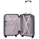 AeroLite™ 55x35x25cm Valigia Bagaglio a Mano Duro con **Lucchetto TSA Integrato**, Bagaglio a Mano Cabina 4 Ruote, Dimensione Max per ITA Airways, Air Europa, Air France, Alitalia, KLM & Transavia, 5 Anni Di Garanzia