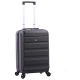 AeroLite™ 55x35x25cm Valigia Bagaglio a Mano Duro con **Lucchetto TSA Integrato**, Bagaglio a Mano Cabina 4 Ruote, Dimensione Max per ITA Airways, Air Europa, Air France, Alitalia, KLM & Transavia, 5 Anni Di Garanzia