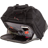 AeroLite™ 15.6” - Borsa da viaggio Executive Borsa Imbottita Per Laptop Con 2 Ruote, Omologata per Ryanair, Easyjet, BA & Jet2, Trolley Per La Notte Business Trolley Da Cabina (Nero)